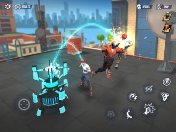 Super Fighter 3: Open City iPad screenshot
