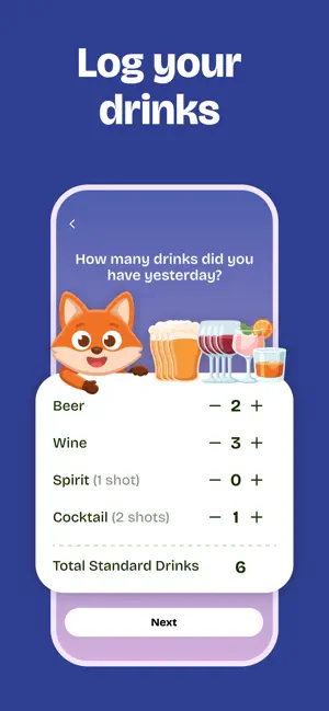 Tipple: Alcohol Moderation Pet screenshot 4