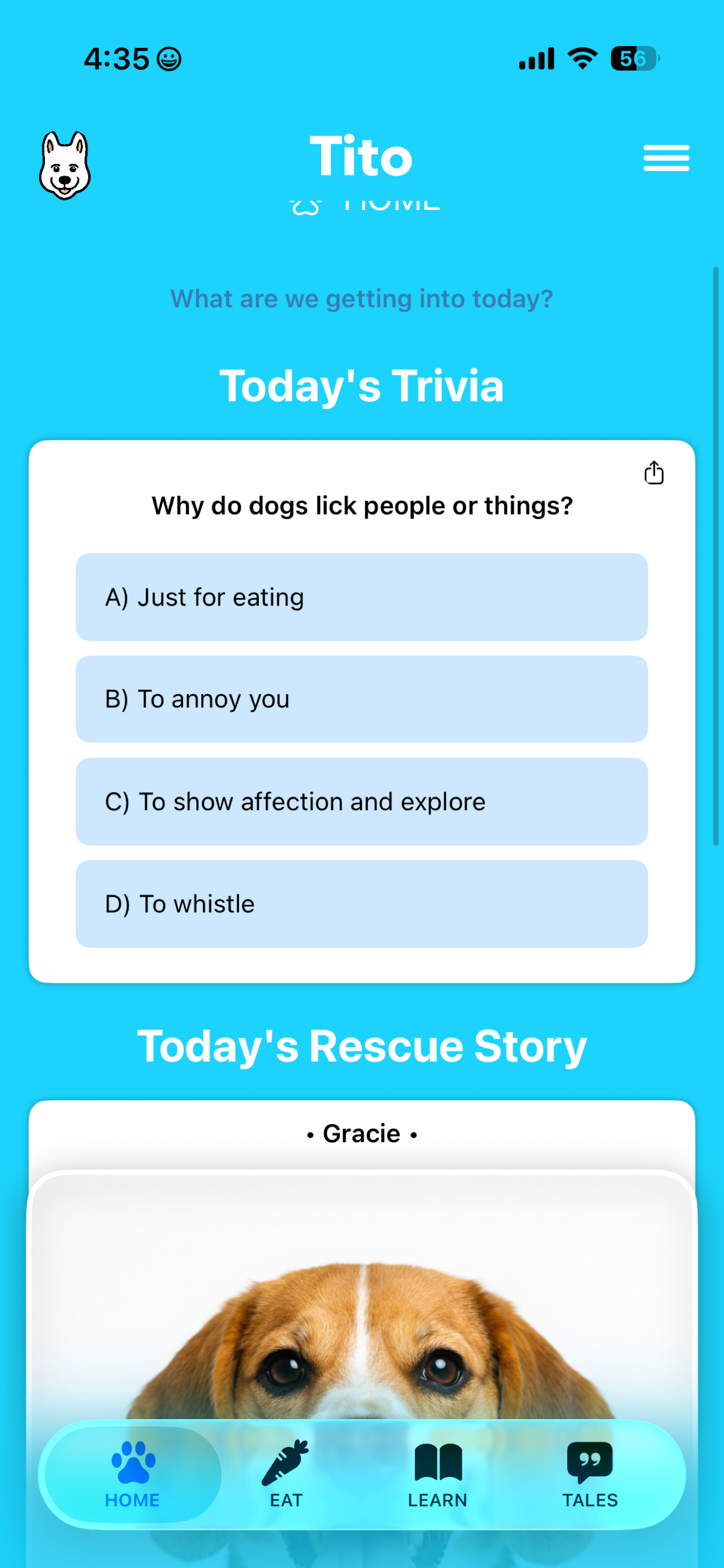 Tito Dog App screenshot 6