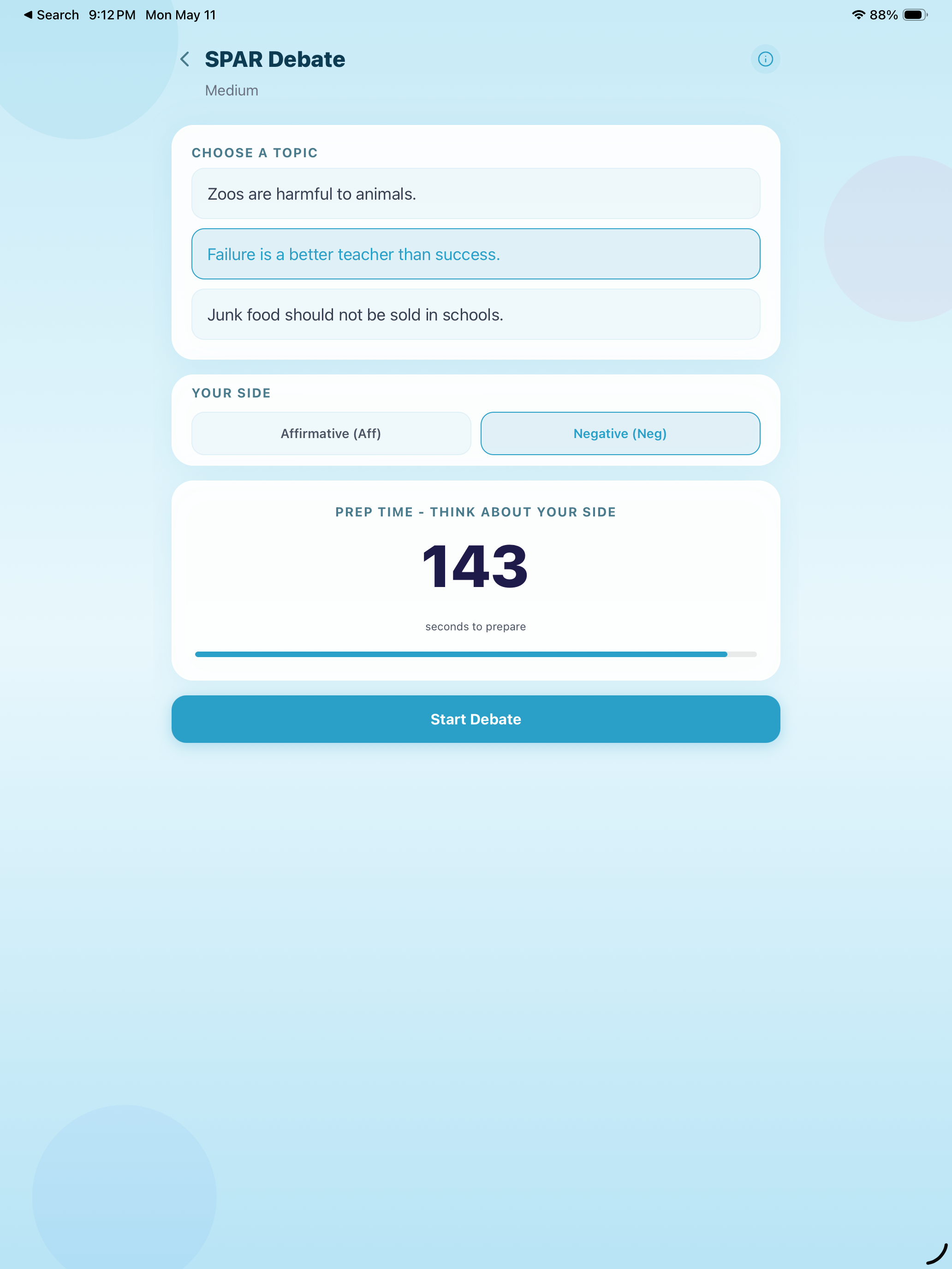 VoxStar: AI Debate & Speech screenshot 7