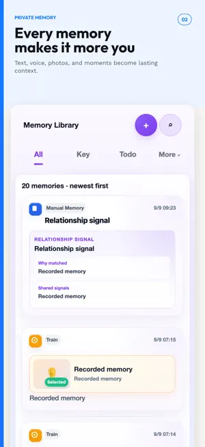 TwinMate: AI Twin & Memory screenshot 2