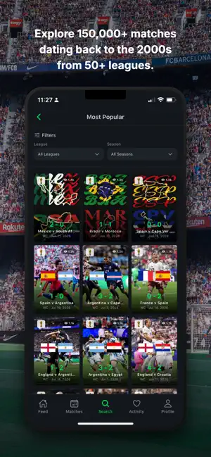 Bookd: The Social Football App screenshot 4