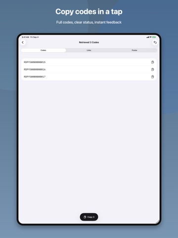 RedeemDeck: Offer Codes iPad screenshot 3
