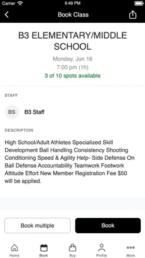 B3 Academy LLC screenshot 3
