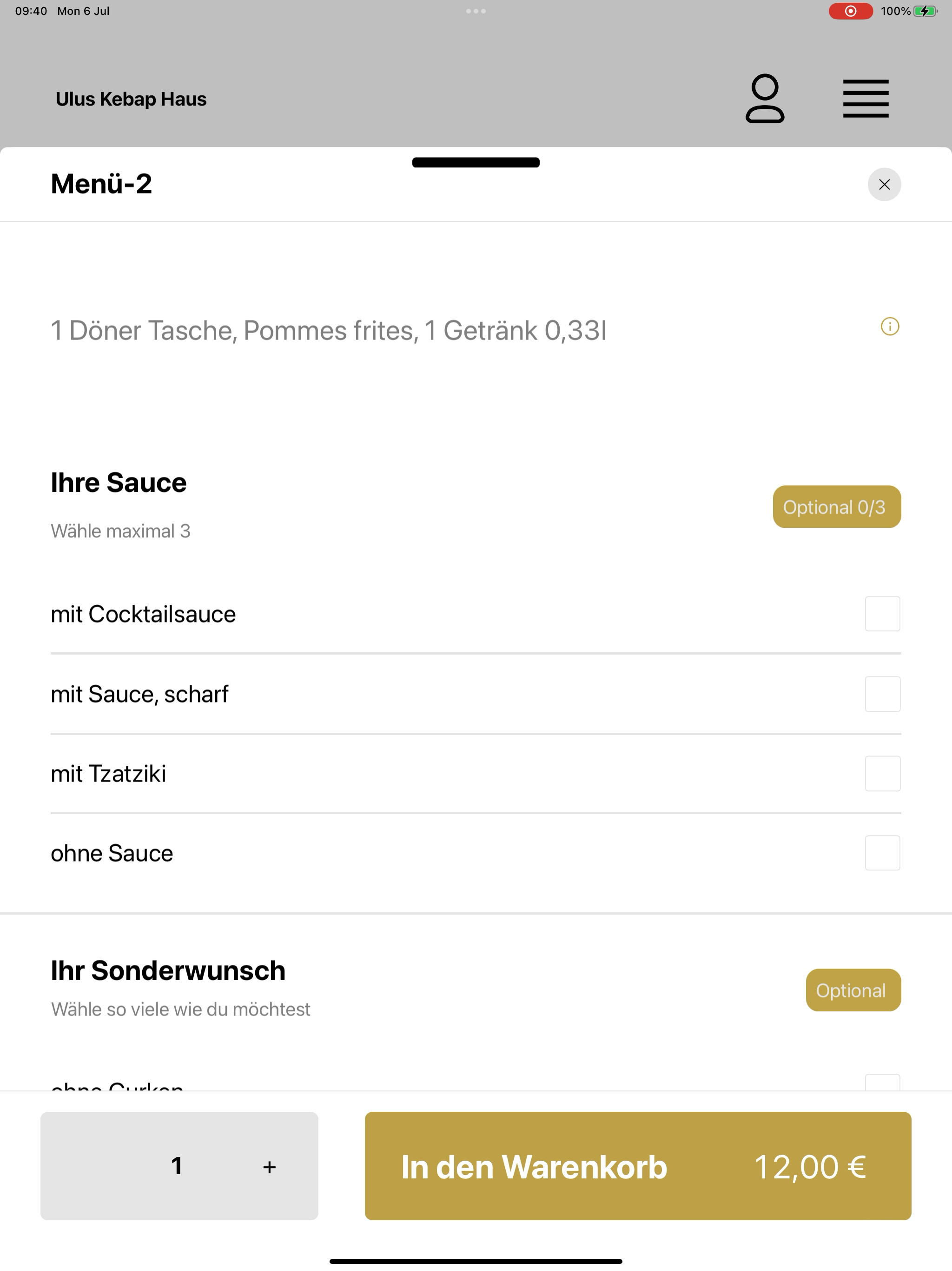 Ulus Kebap Haus screenshot 15