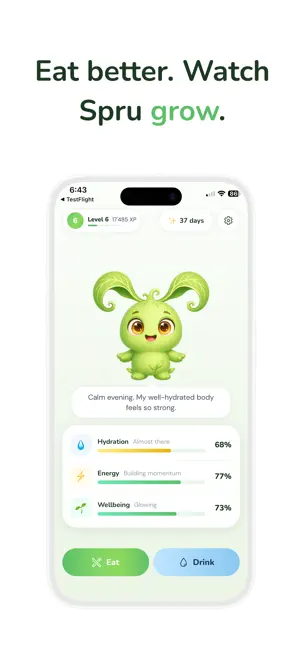 Spru: AI Calorie Counter screenshot 1