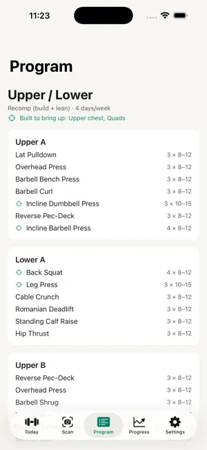 PhysiqueIQ: Body Fat Scanner screenshot 2