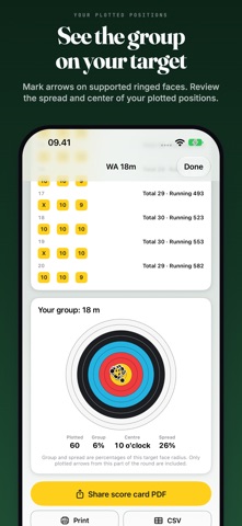 Pilspor: Archery Scorecard screenshot 3