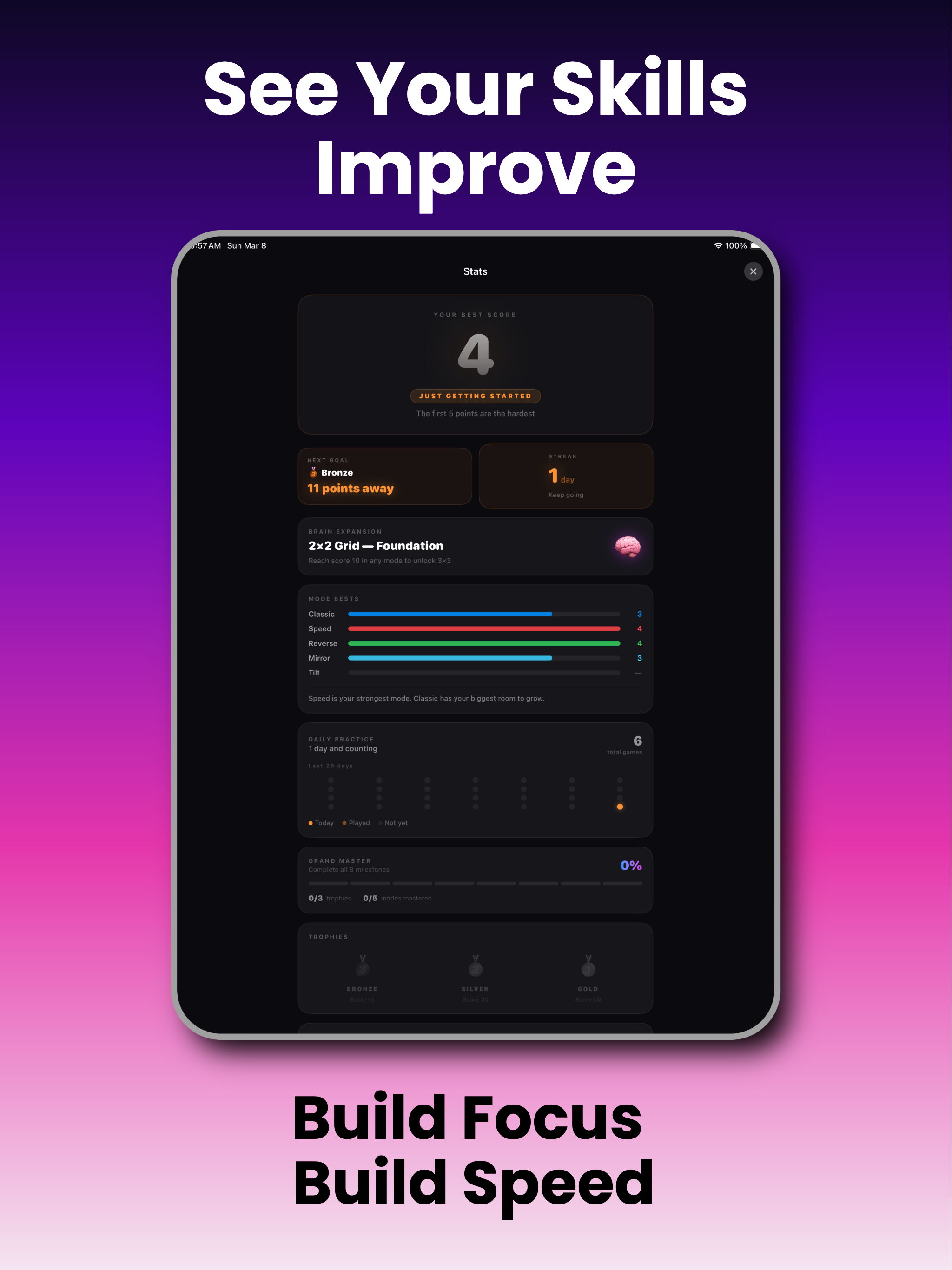 PatternMaster: Brain Training
