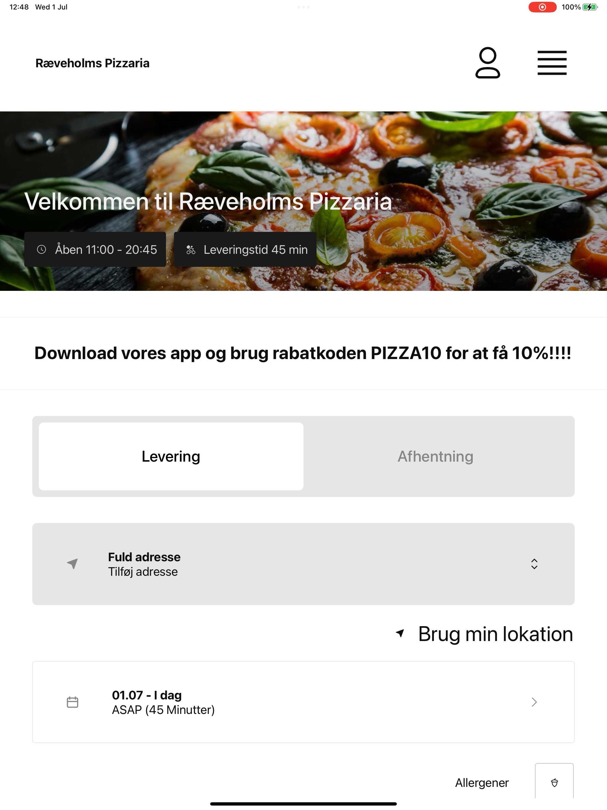 Ræveholms Pizzaria