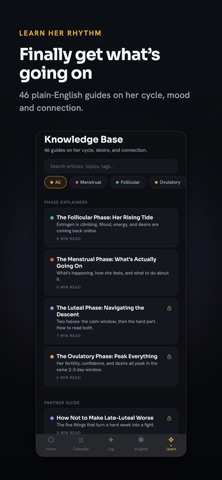 Cue: Her Cycle Decoded Screenshot 5 of 7