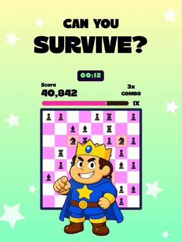 King's Gambit: Chess Survival iPad screenshot