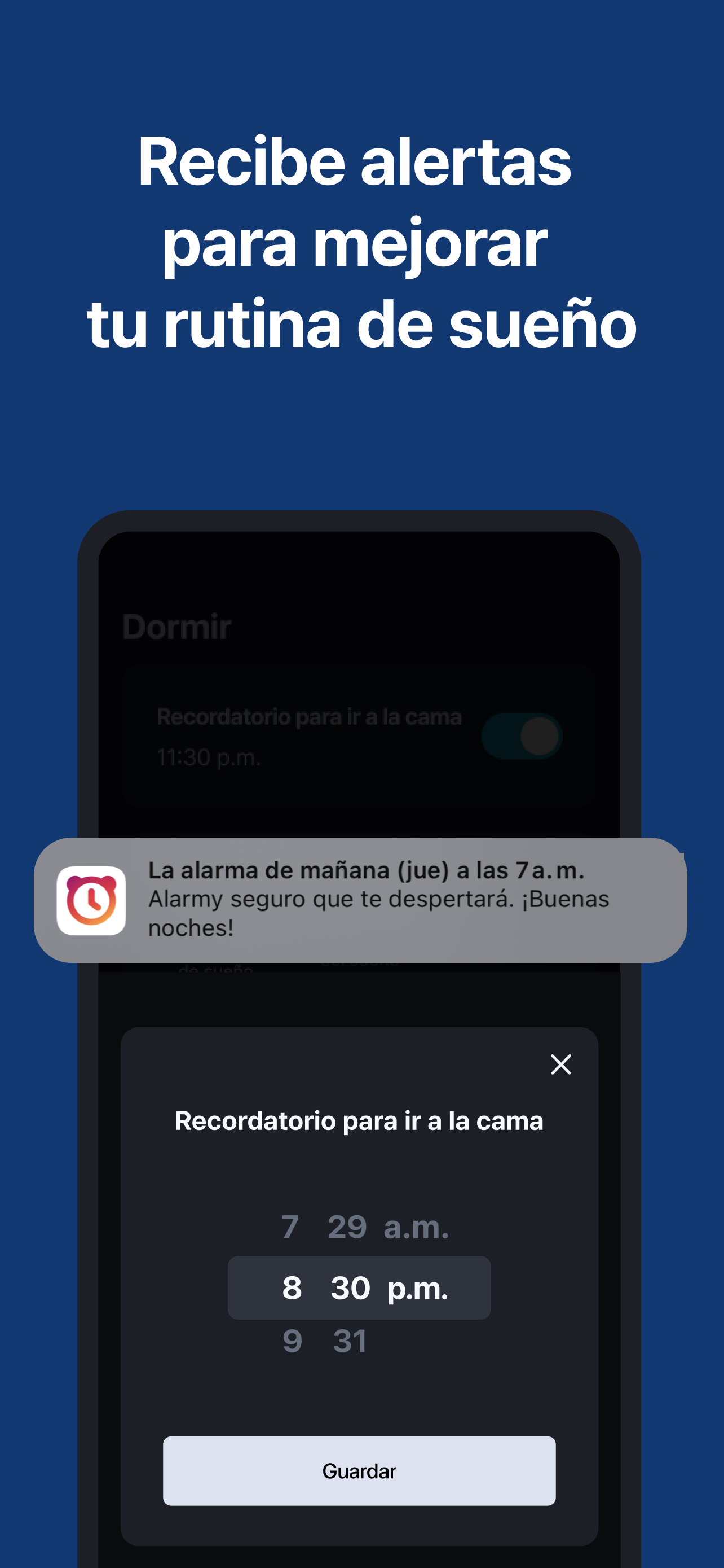 Alarmy - Alarma Fuerte y Reloj