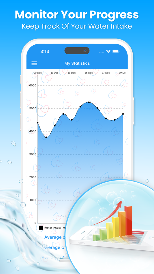 #5. Drink Water Reminder N Tracker (iOS) By: Phoenix Games LLP