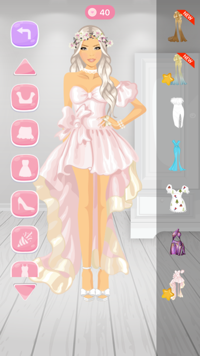 Fashion Girl: Dress Up Game Screenshot