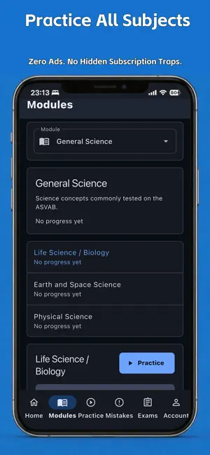 ASVAB Launch: 2026 Practice screenshot 3