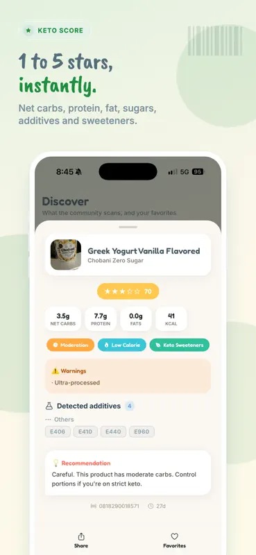 Keto Barcode Scan screenshot 3 of 5