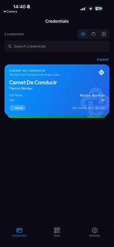 Sovra - Your Digital Identity iPhone screenshot