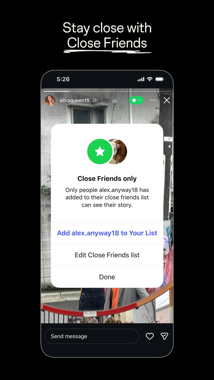 Moe Multi for Instagram screenshot 7 - iOS app interface