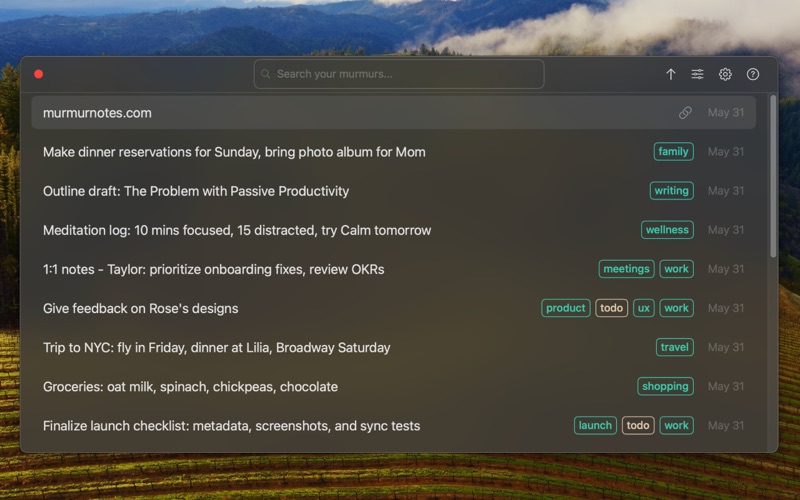 App screenshot