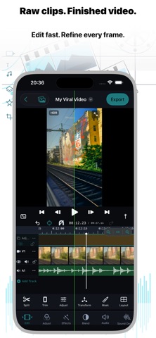 RayCut Pro: Video Editor Screenshot 1 of 5