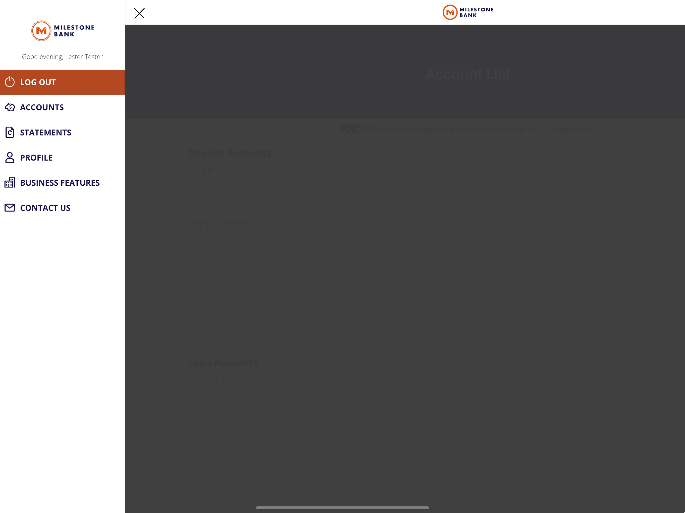 Milestone Bank Mobile screenshot 8