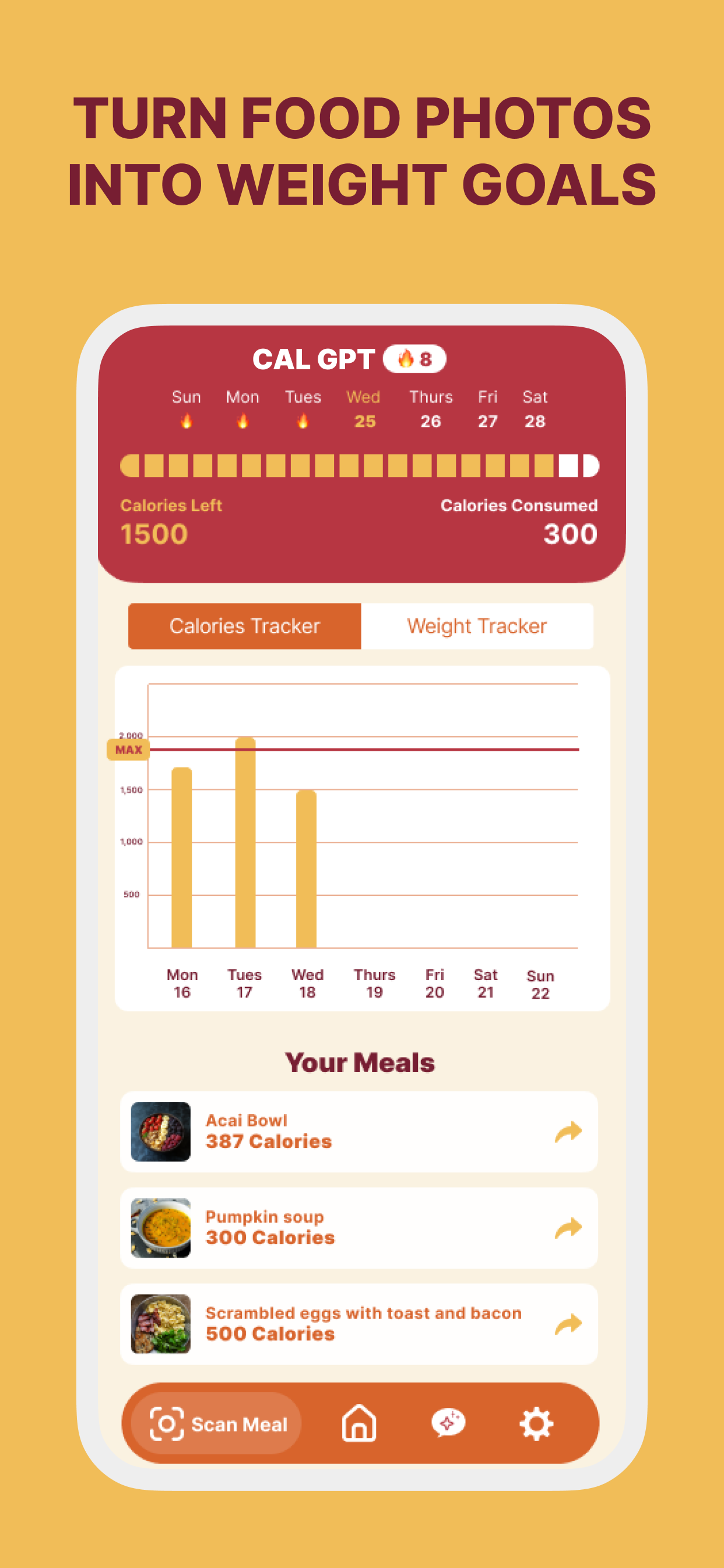 Cal GPT - Calorie Tracker AI screenshot 4