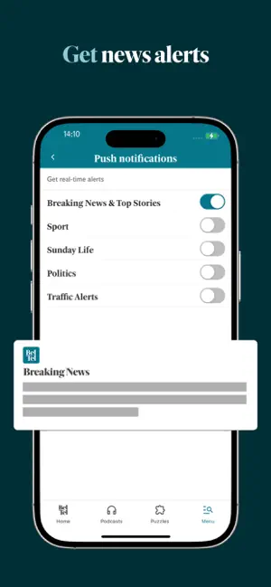Belfast Telegraph News iPhone screenshot 4