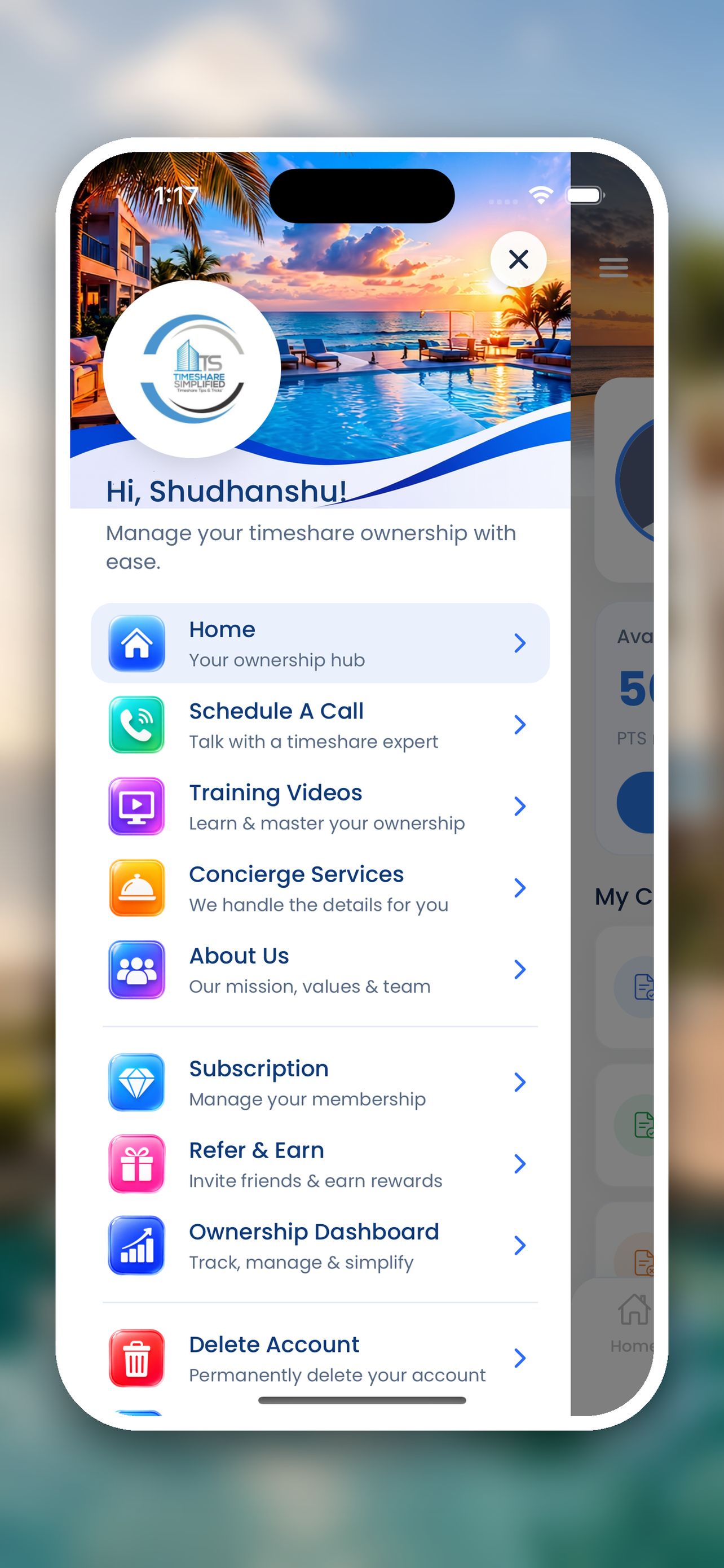 Timeshare Simplified screenshot 2