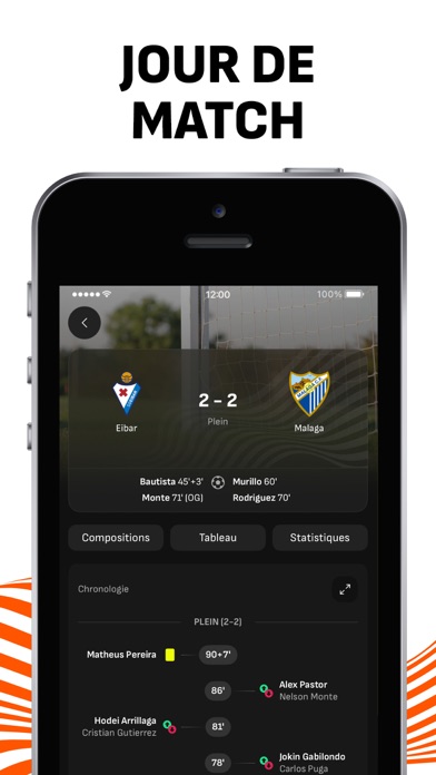 Screenshot #3 pour LiveScore : Scores en direct