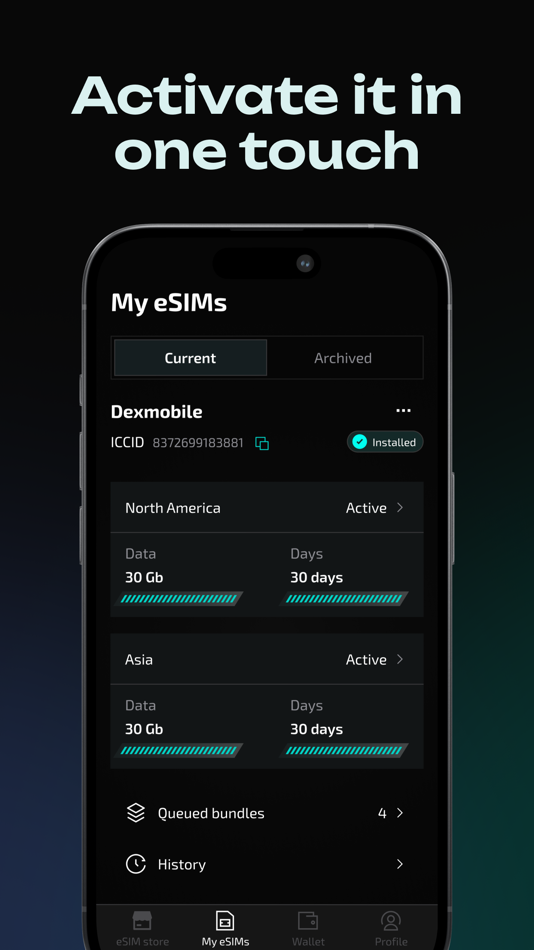 #2. DexMOBILE eSIM (iOS) 由: Dexnet Information Technology CO