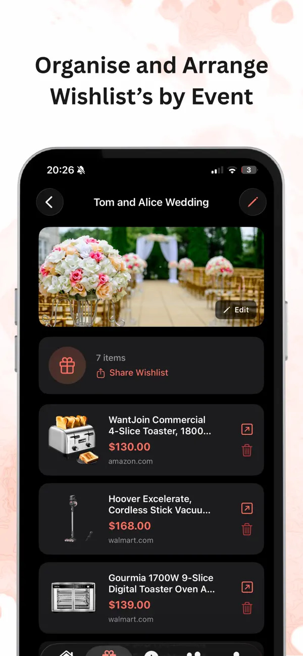 Screenshot #3 pour Wrapt - Universal Wishlist
