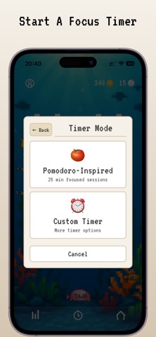 Blobodoro: Pomodoro Timer screenshot