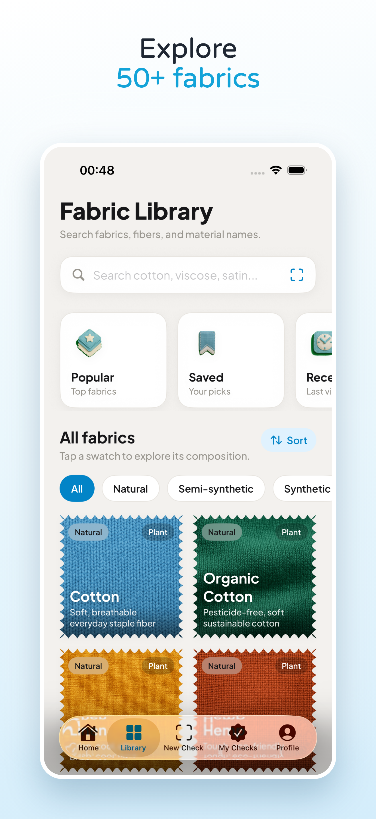 Fabricly - AI Fabric Checker