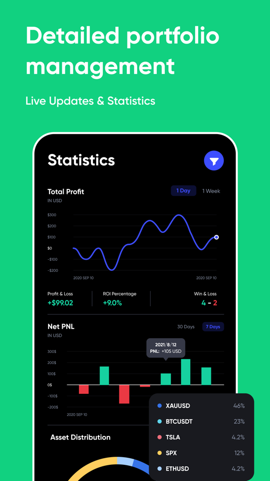#4. UltraTrader - Trading Journal (iOS) By: Adel Eshghi Esfahani
