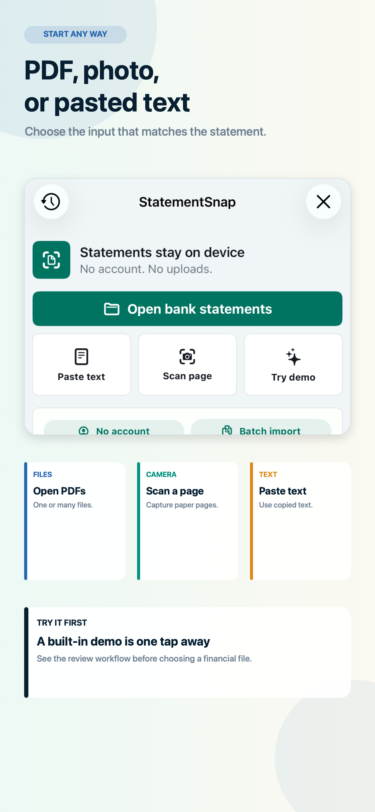 StatementSnap: Bank Converter screenshot 4