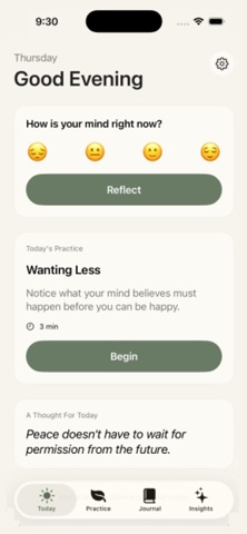 Being Happy: Daily Reflection のスクリーンショット