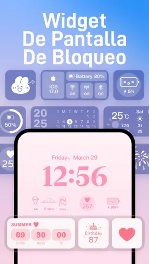 Captura de pantalla de IScreen:Icono,Widget,Tema en iPhone 5