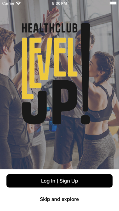 Healthclub Level Up Screenshot