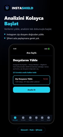 InstaShield:Unfollower Tracker screenshot