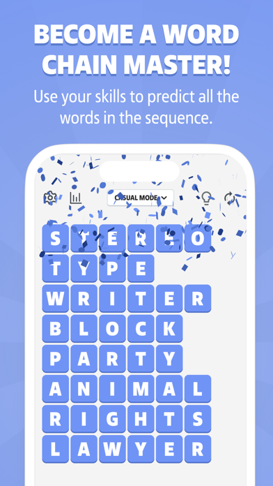 Connect 8 - Word Chain Game Screenshot