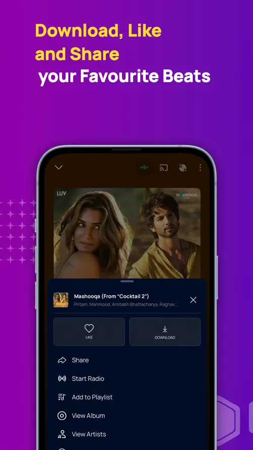 Screenshot von Gaana Music 3