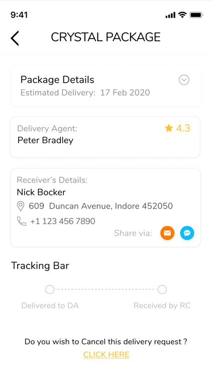 DelivaHere Sender screenshot-5