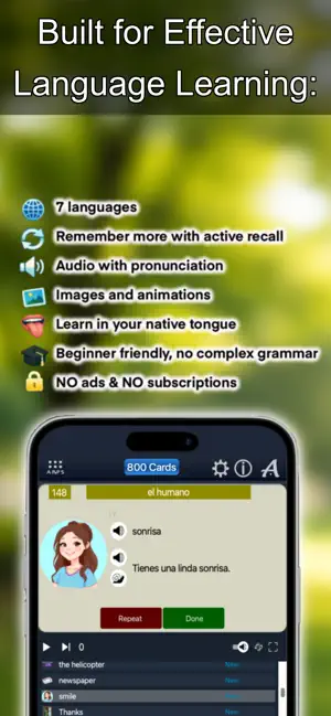 Easy Language Cards Lite screenshot 3