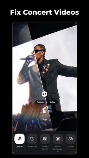 Скриншот Wink: Video Enhancer & Editor на iPhone 7