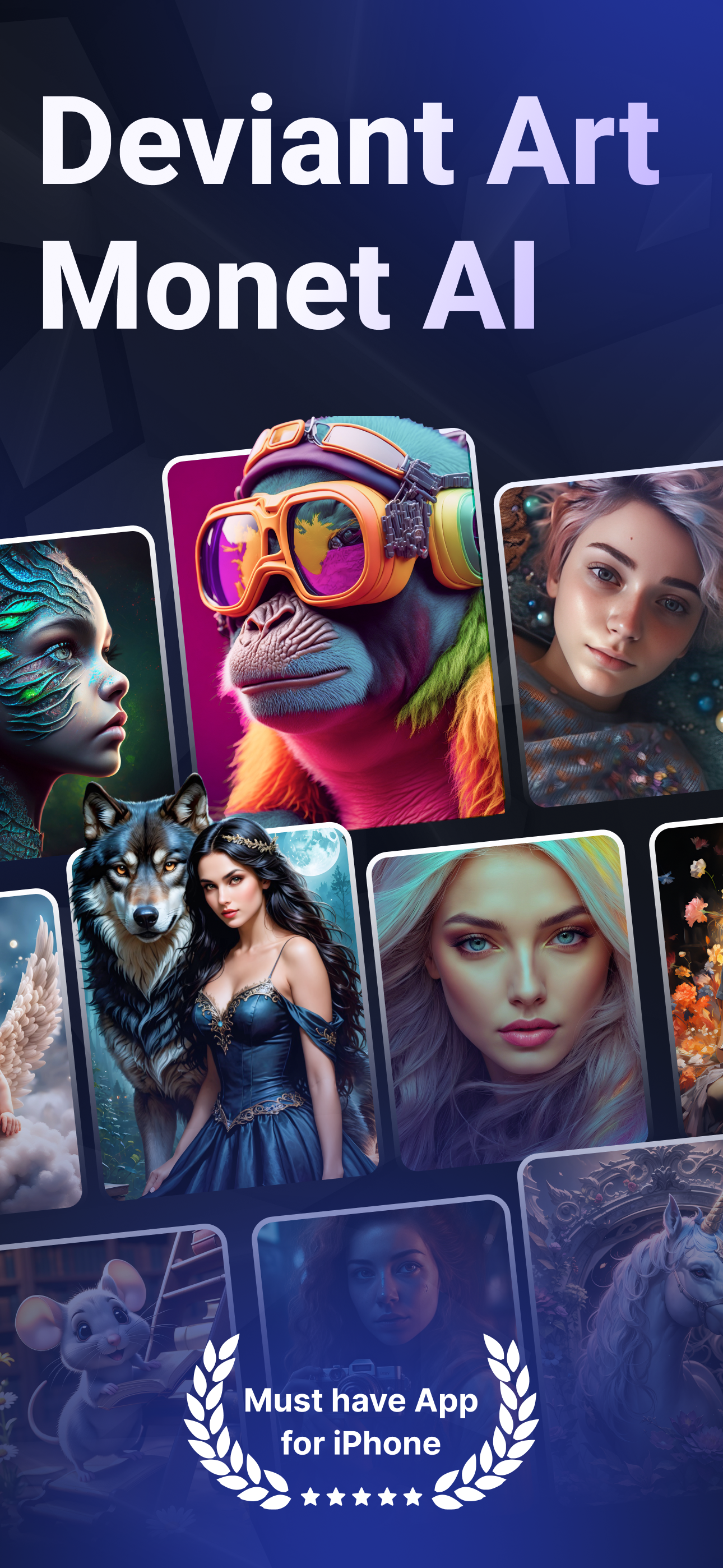 Deviant Art - Monet AI
