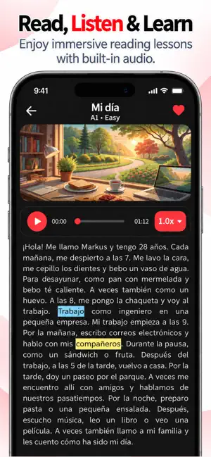 Spanish Stories: Quiz & Listen screenshot 2