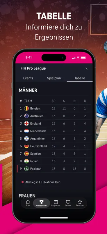 MagentaSport - Dein Live-Sport screenshot 7 of 8