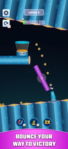 Ball Bounce Shooter 3D iPhone screenshot