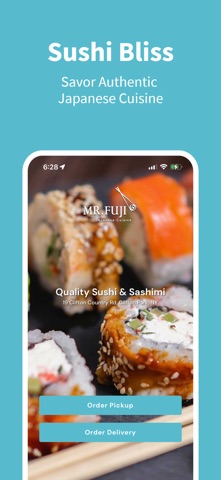Mr. Fuji Sushi Clifton Park iPhone screenshot